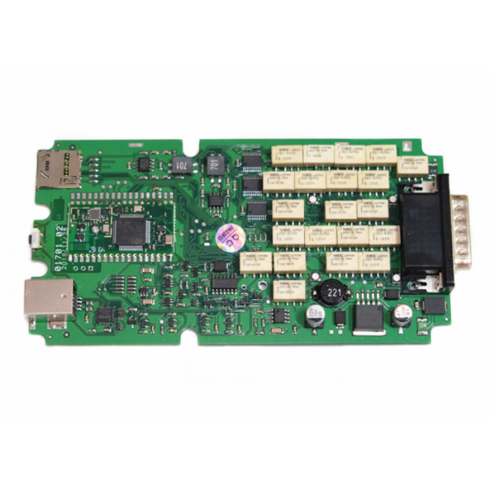 Мультимарочний сканер Delphi DS150E Bluetooth/USB (одноплатний)