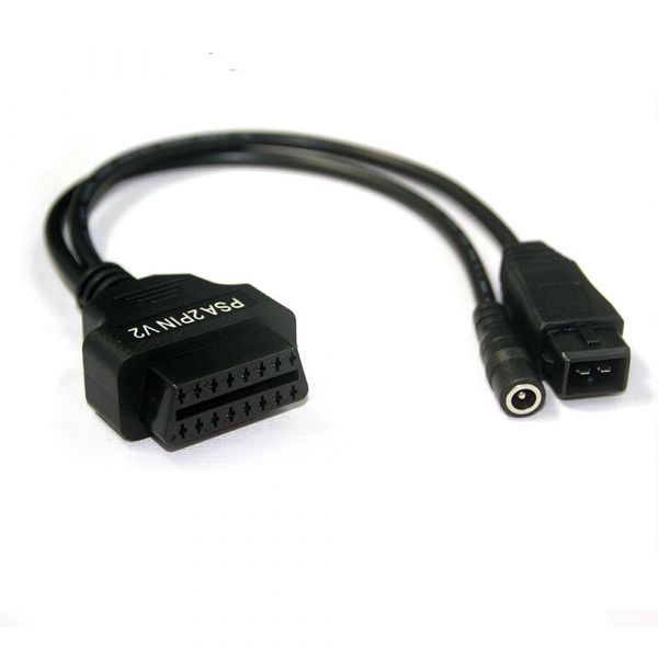 Перехідник OBD2 - PSA 2 PIN для Peugeot, Citroen