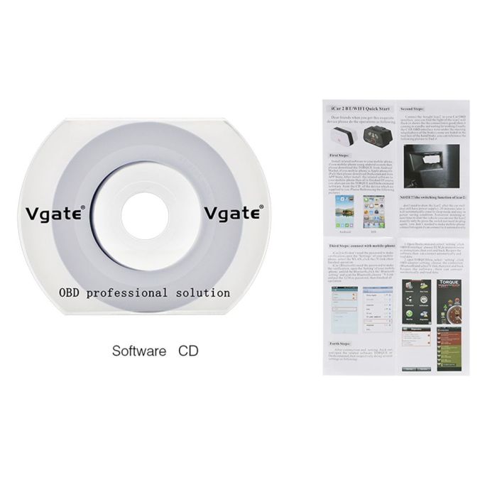 Діагностичний сканер-адаптер Vgate iCar2 BT 3.0 Android
