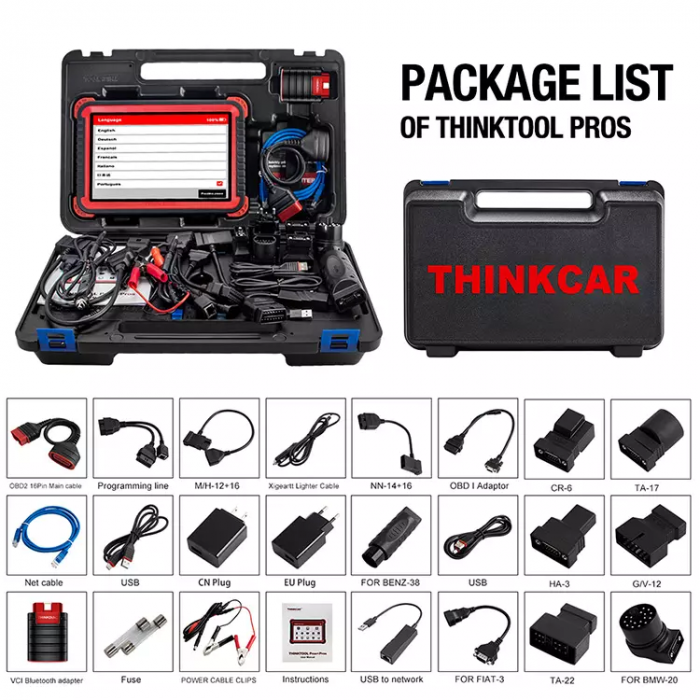 Мультимарочний сканер Thinkcar Thinktool Master X